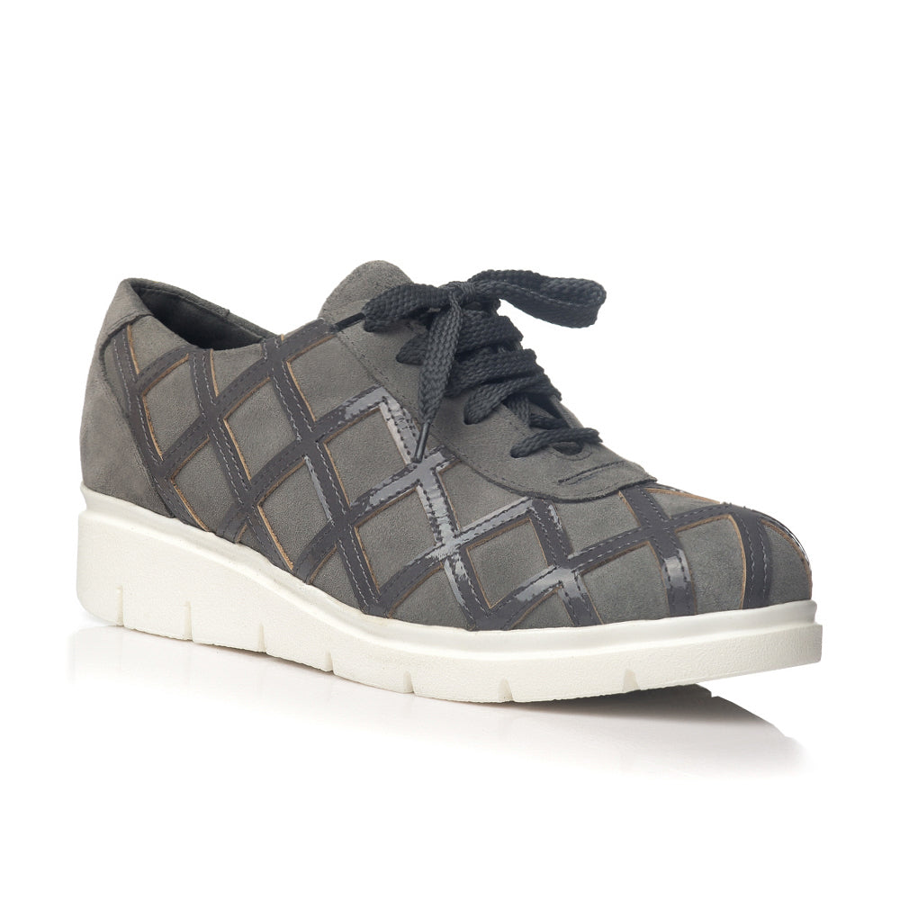 Pantofi piele model gri Oxford V18 - orice culoare
