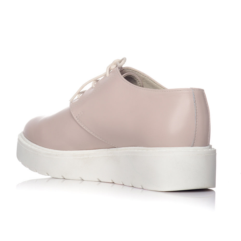 Pantofi piele nude Oxford V14 - orice culoare