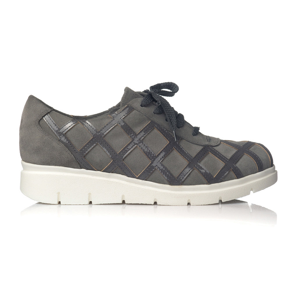 Pantofi piele model gri Oxford V18 - orice culoare