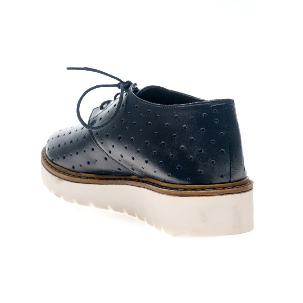 Pantofi piele perforata negru Oxford V6 - orice culoare