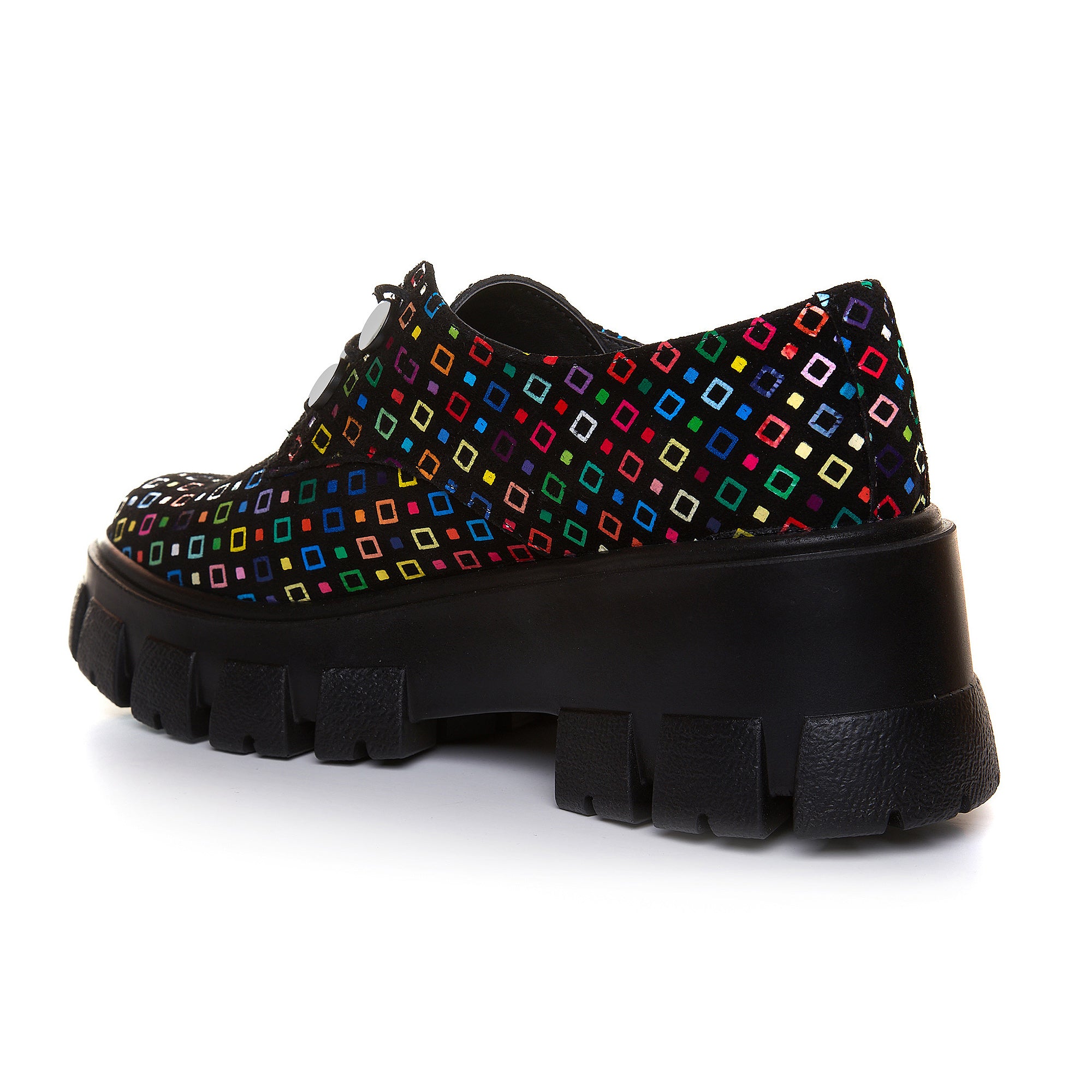 Pantofi Tip Oxford Talpa Inalta Piele Color V66 -  orice culoare