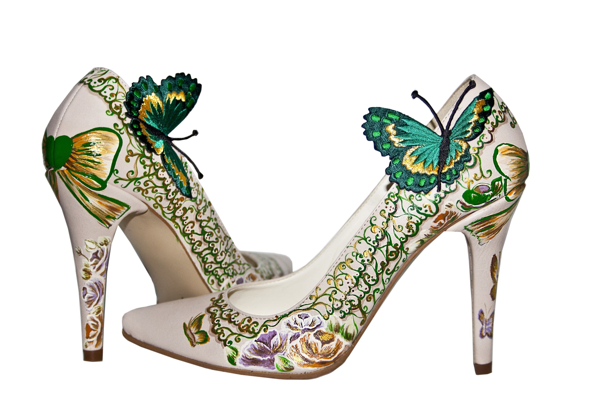 Pantofi pictati manual Beautiful - orice culoare