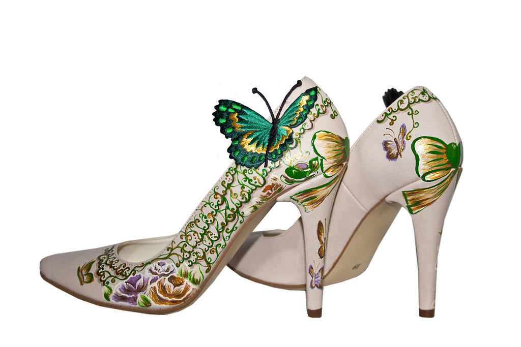 Pantofi pictati manual Beautiful - orice culoare