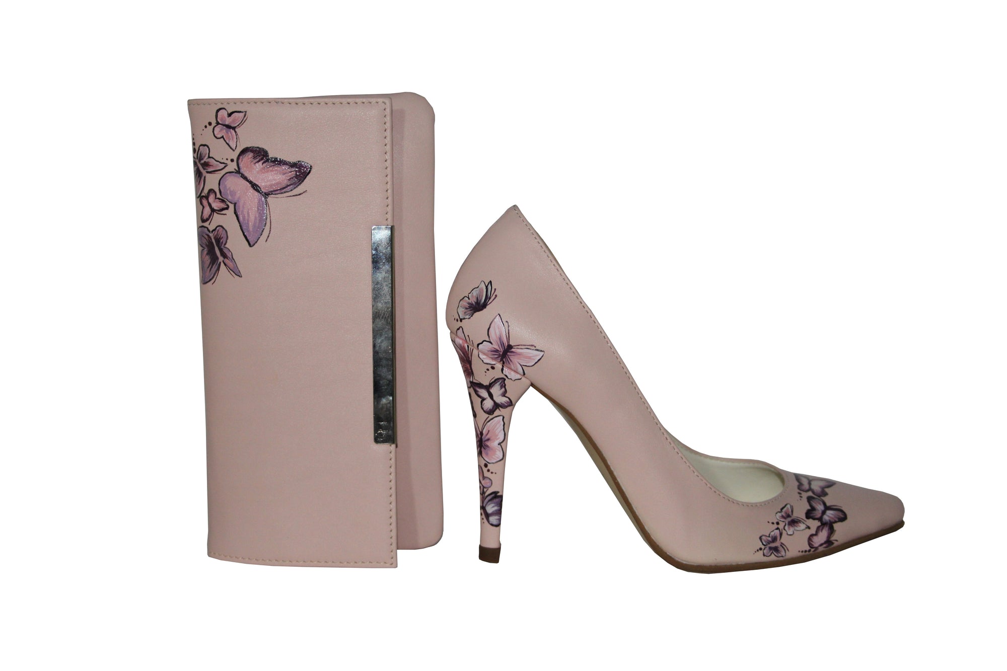 Pantofi pictati manual Butterfly Effect - orice culoare