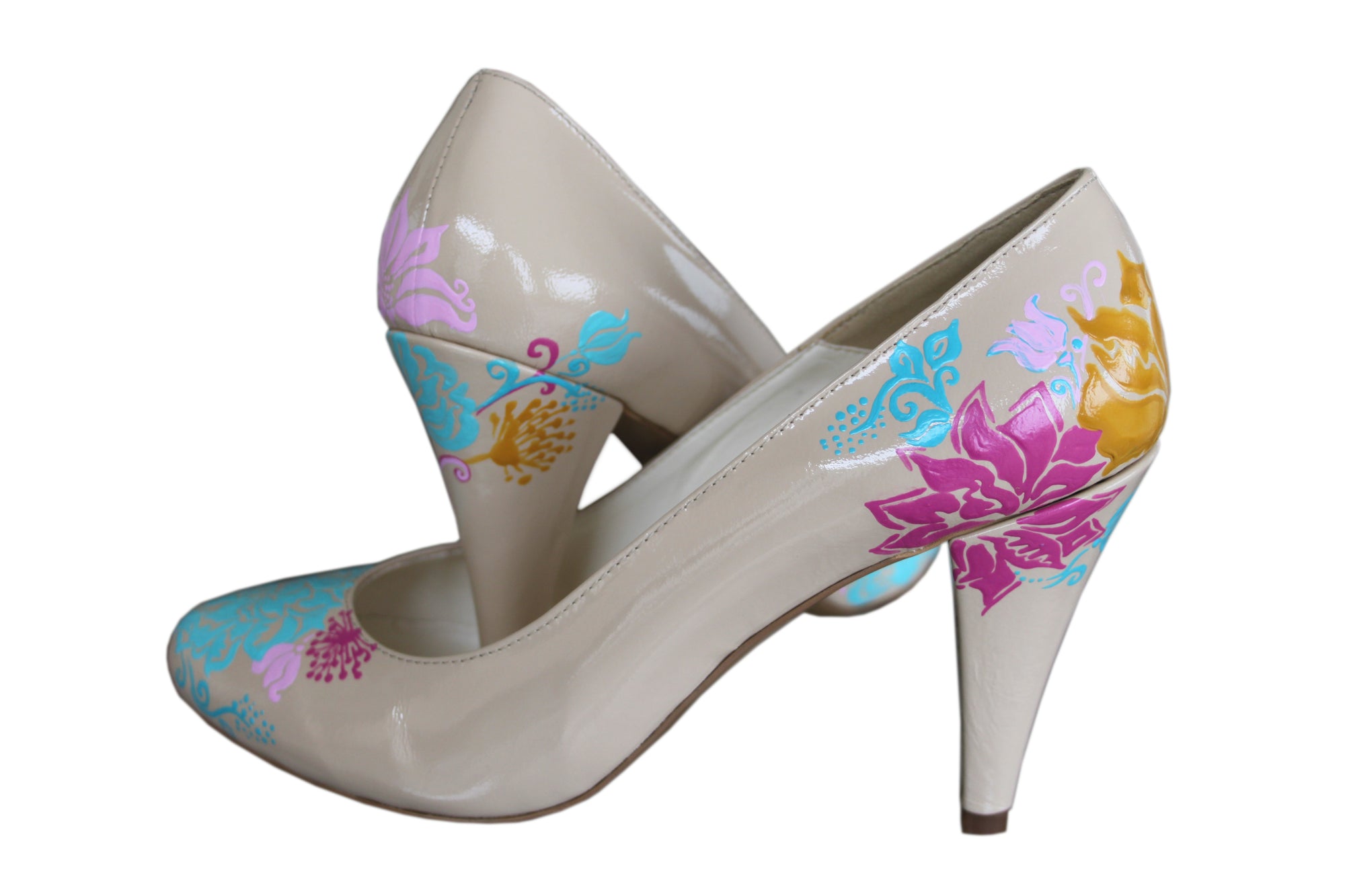 Pantofi pictati manual Exotic - orice culoare