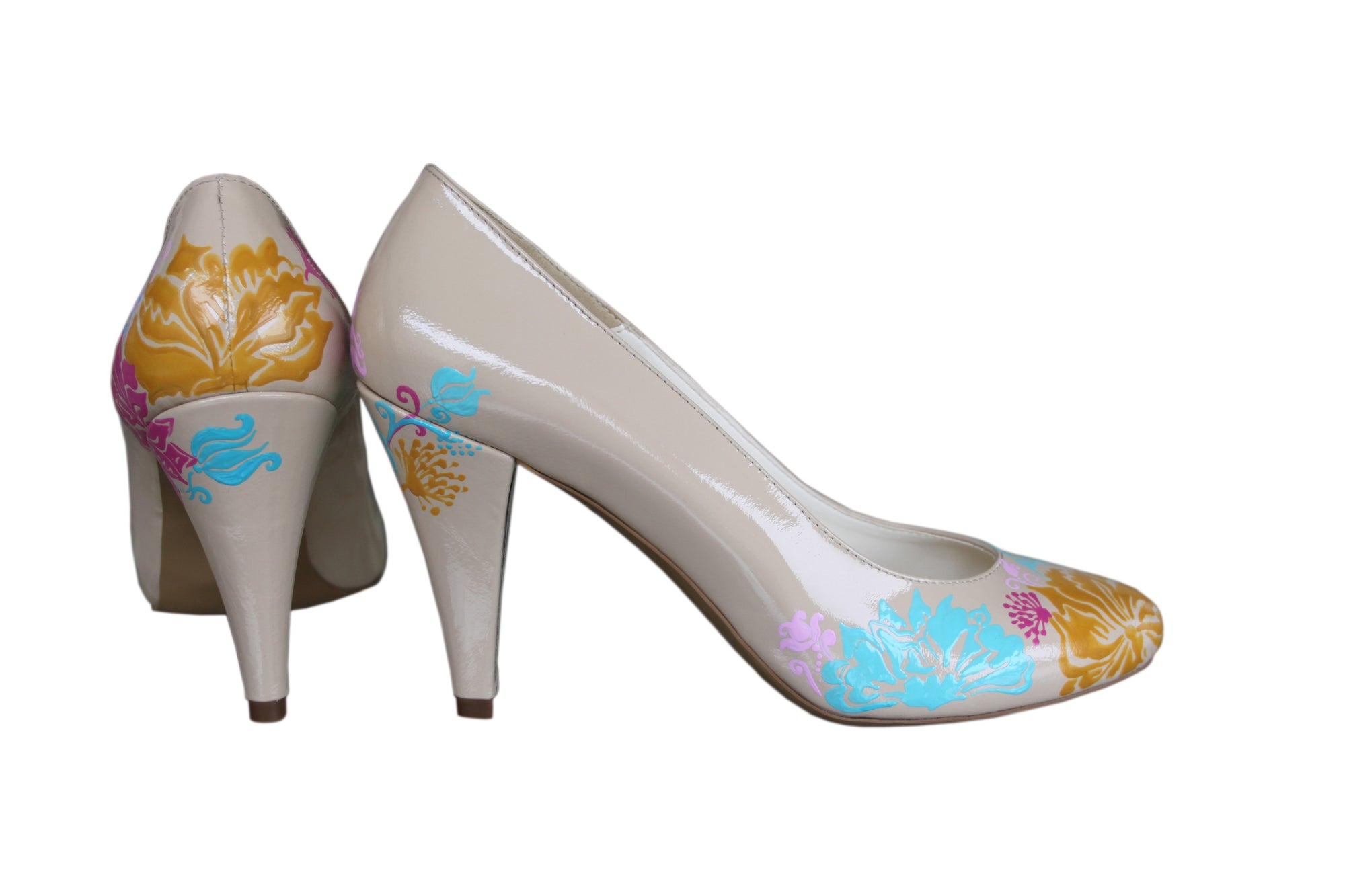 Pantofi pictati manual Exotic - orice culoare