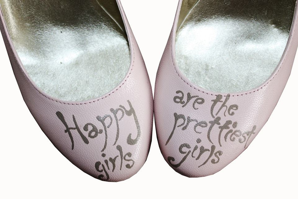 Pantofi pictati manual Ice Cream - orice culoare