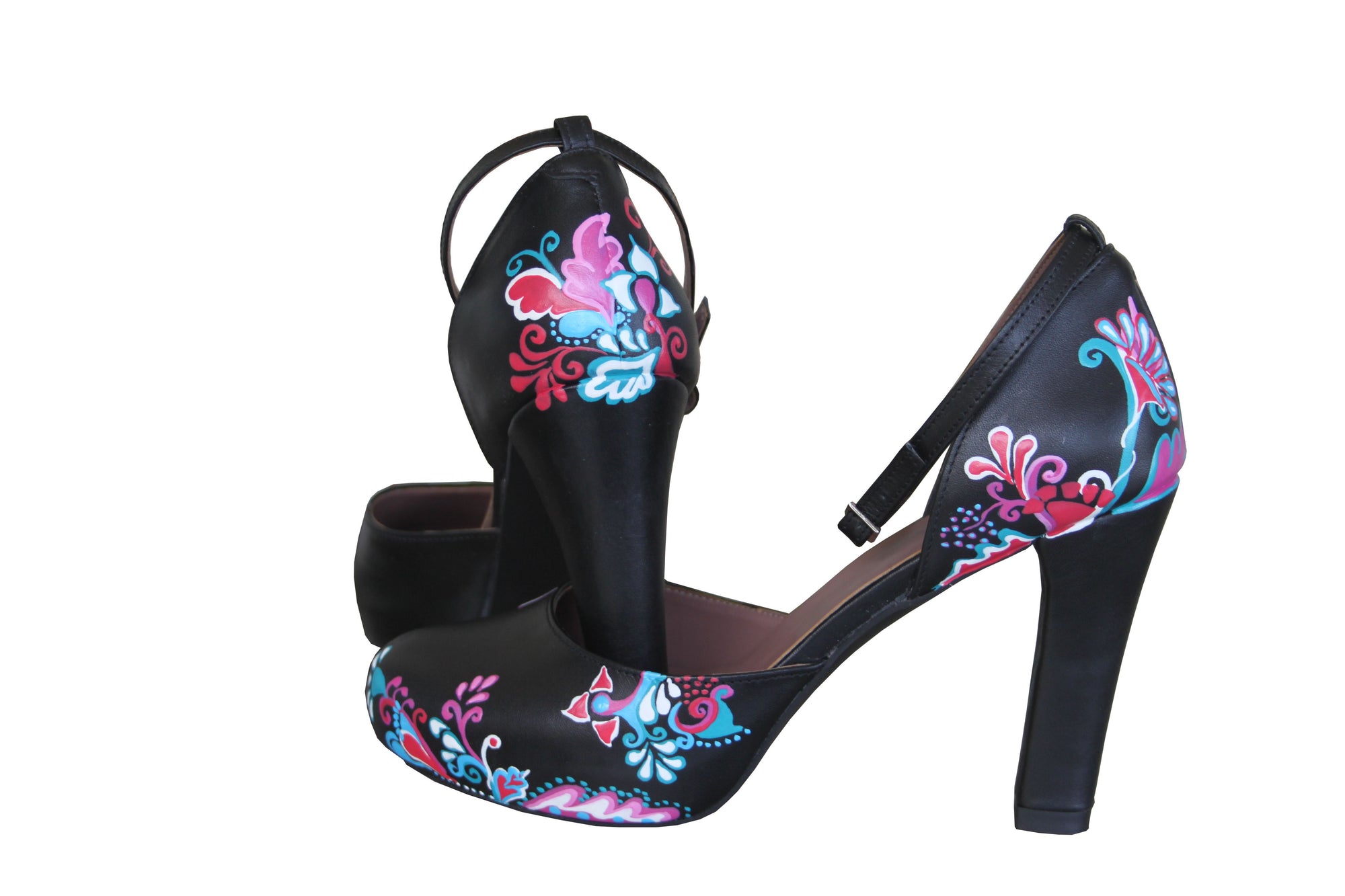 Pantofi pictati manual Multicolor - orice culoare