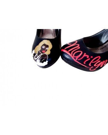 Pantofi pictati manual Marilyn Monroe - orice culoare