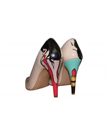 Pantofi pictati manual Mary Kiss - orice culoare