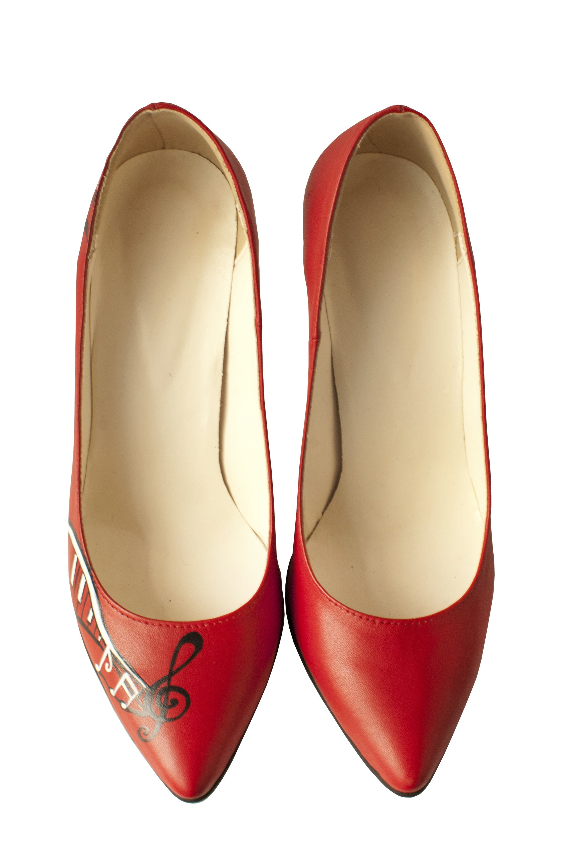 Pantofi pictati manual Music - orice culoare