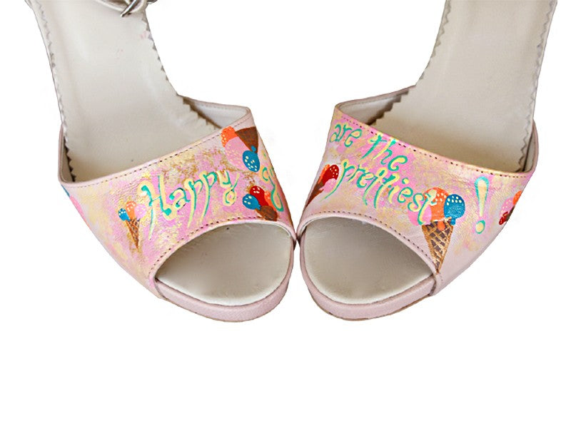 Pantofi Pictati P103 - orice culoare