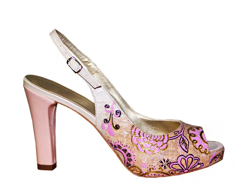 Pantofi Pictati P106 - orice culoare