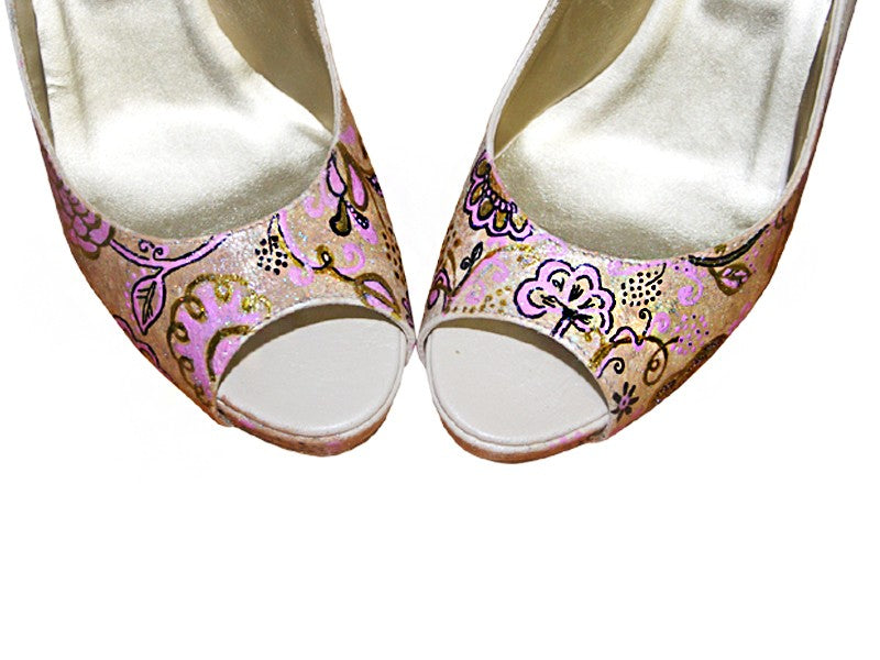 Pantofi Pictati P106 - orice culoare