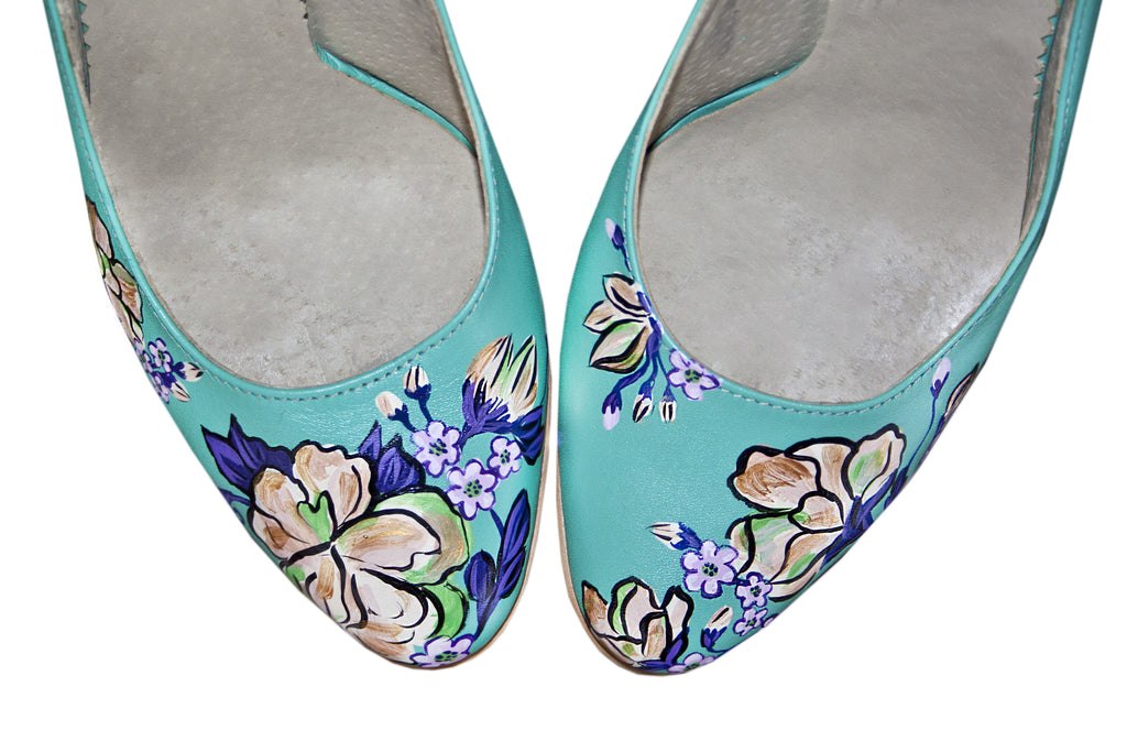 Pantofi Pictati P111 - orice culoare