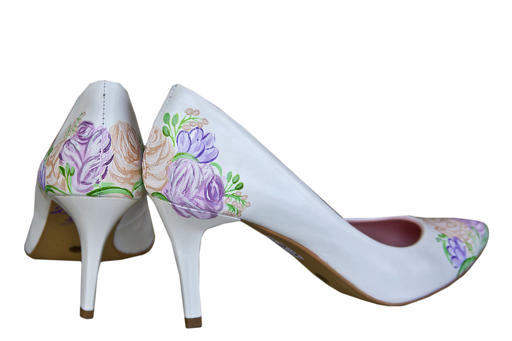 Pantofi Pictati P117- orice culoare