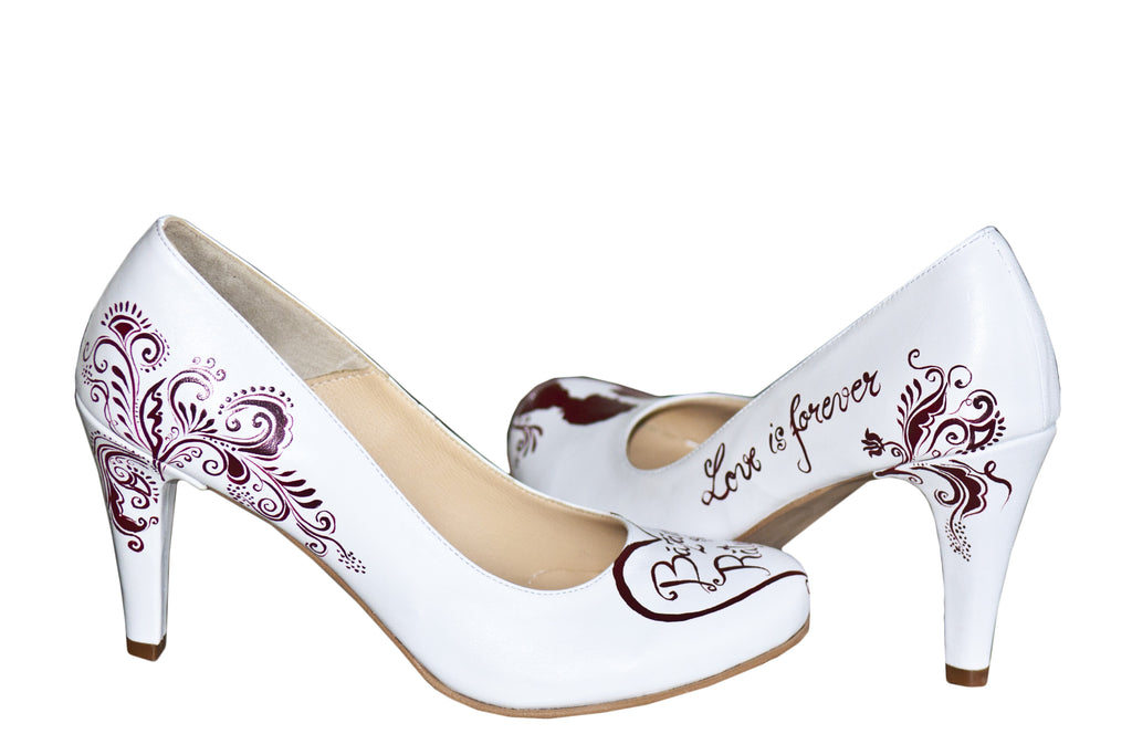 Pantofi Pictati Manuela happy Bride - orice culoare