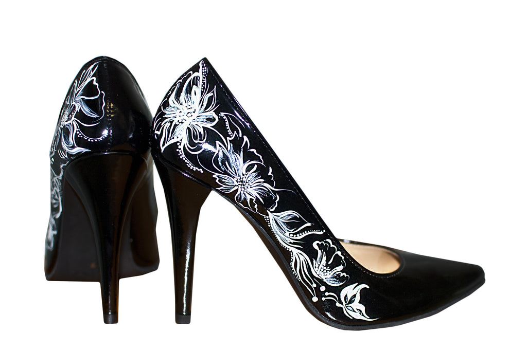 Pantofi Pictati P124- orice culoare