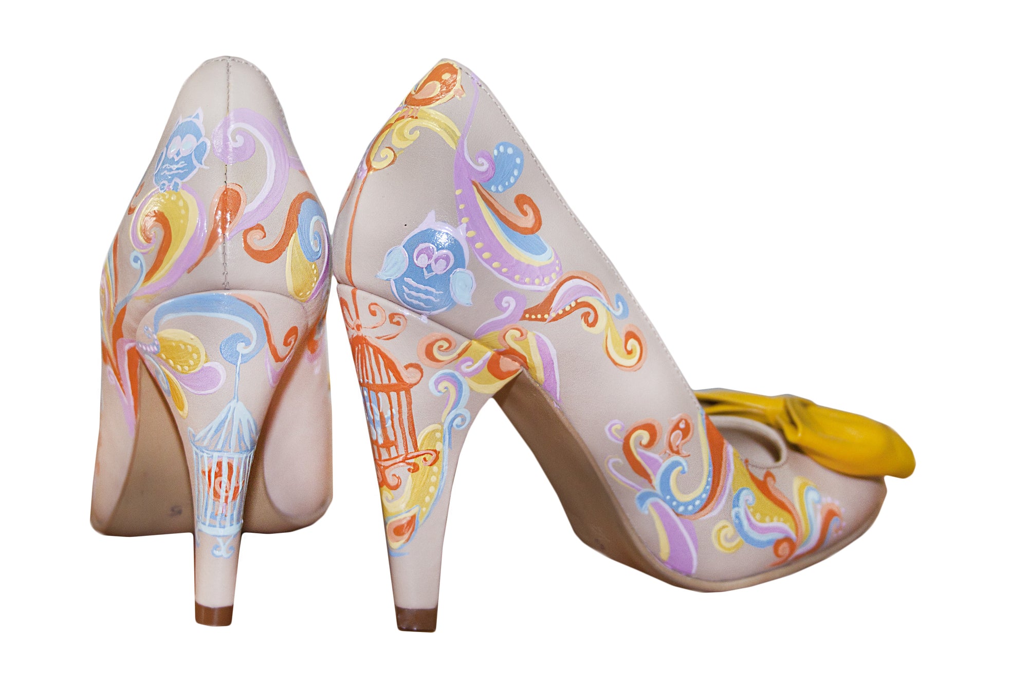 Pantofi Pictati P127 - orice culoare
