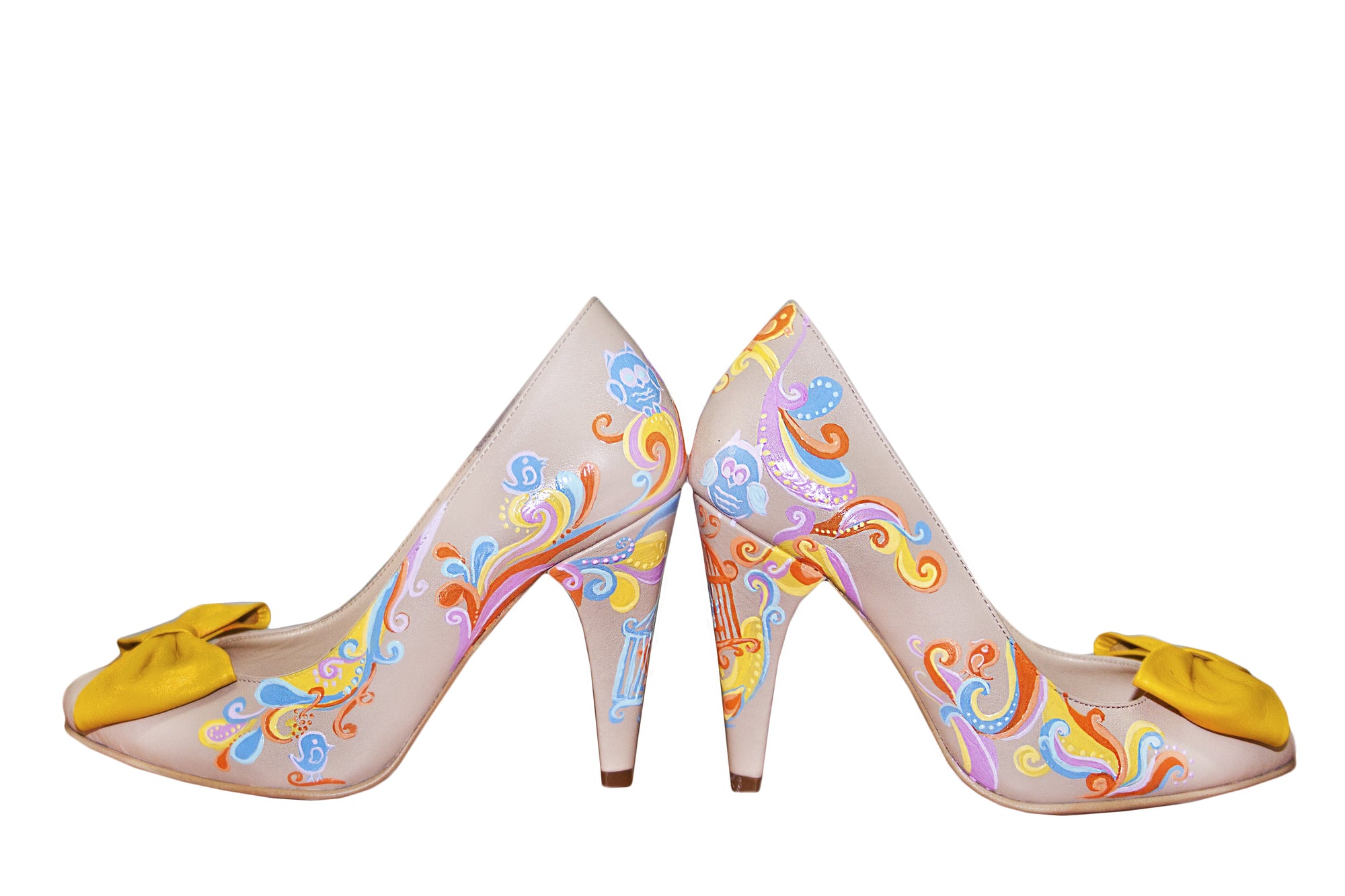 Pantofi Pictati P127 - orice culoare