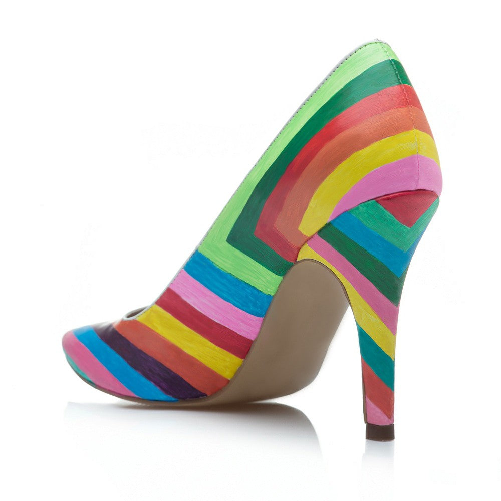 Pantofi Pictati P128 - orice culoare