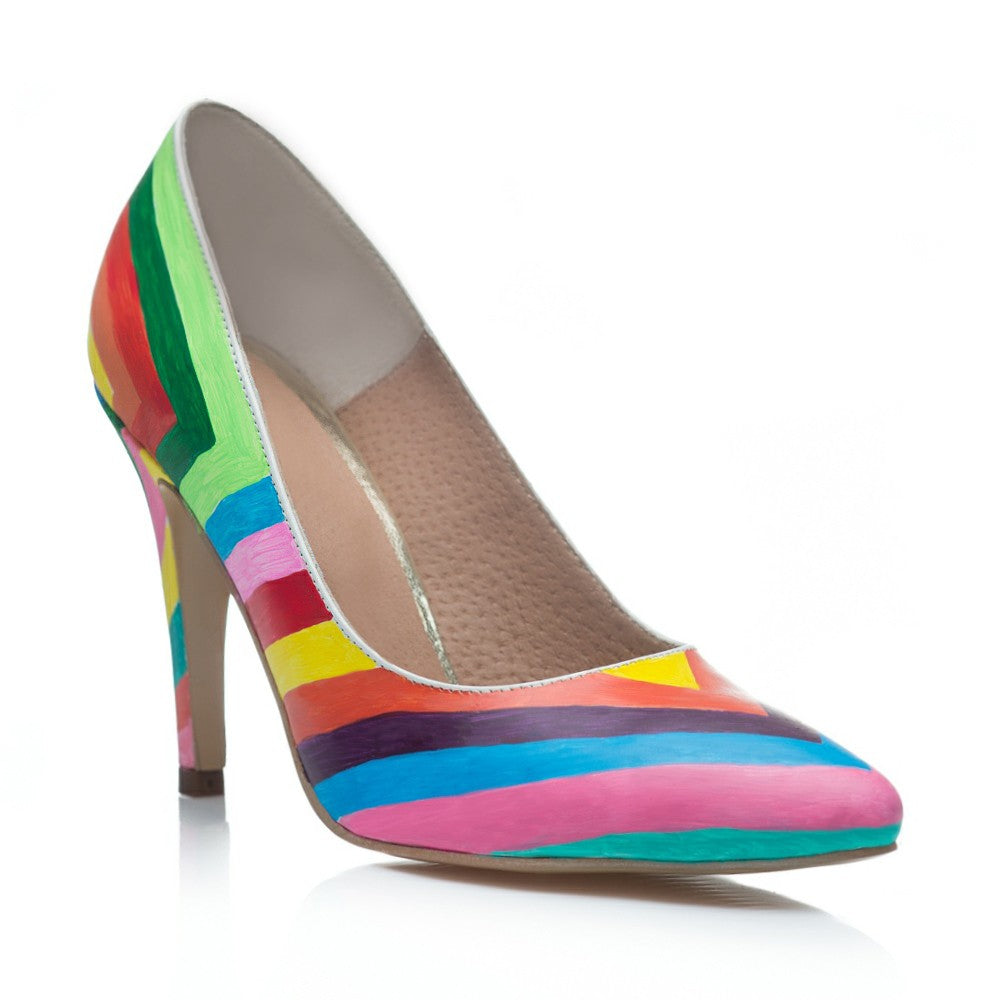 Pantofi Pictati P128 - orice culoare