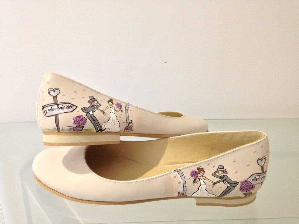 Pantofi Pictati P132 - orice culoare