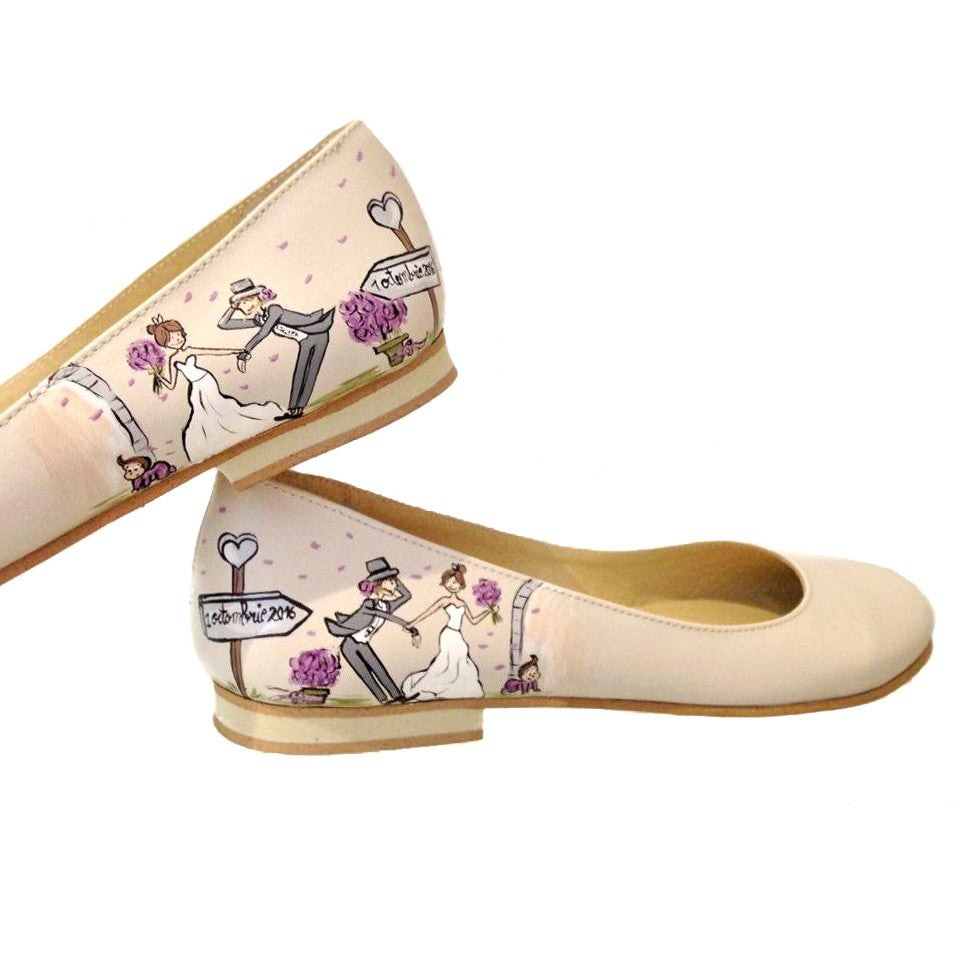 Pantofi Pictati P132 - orice culoare