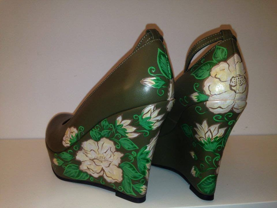 Pantofi Pictati P133 - orice culoare