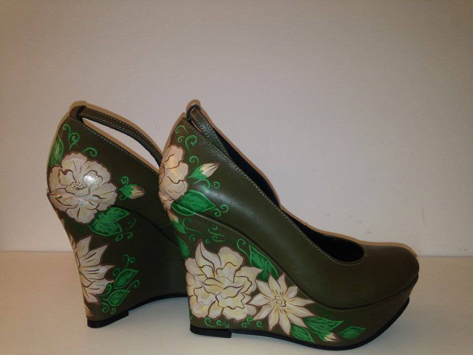 Pantofi Pictati P133 - orice culoare