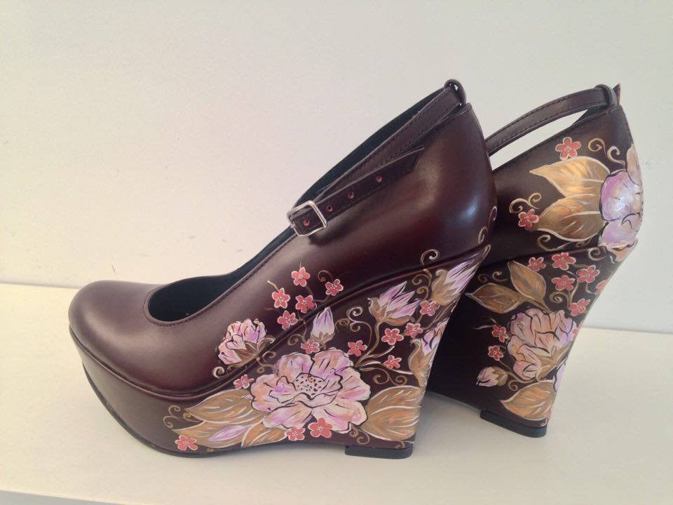 Pantofi Pictati P134 - orice culoare