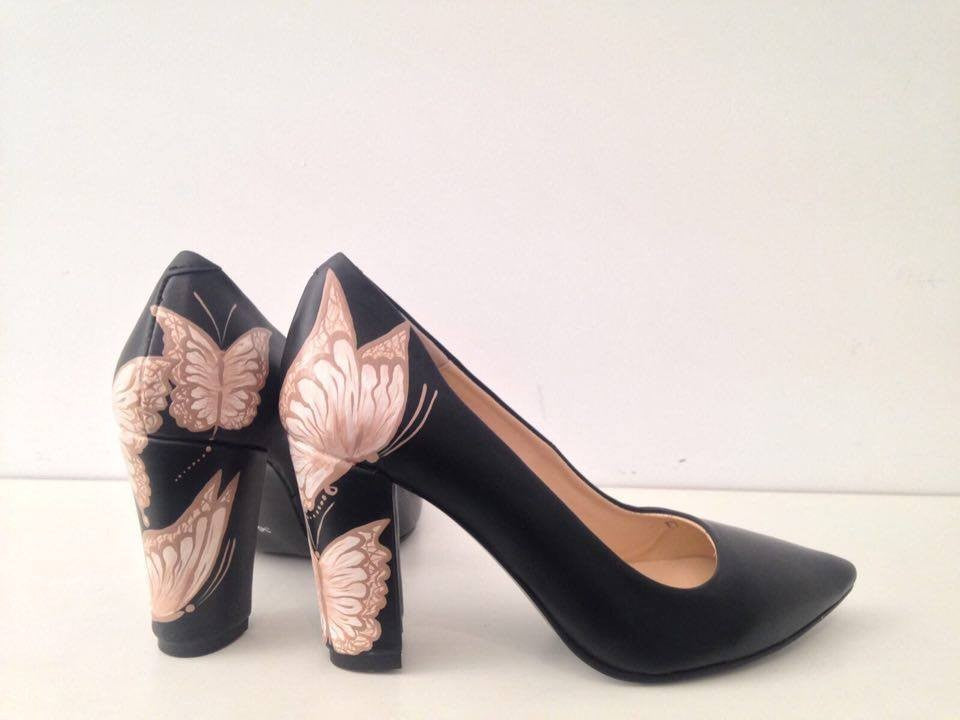 Pantofi Pictati P135 - orice culoare