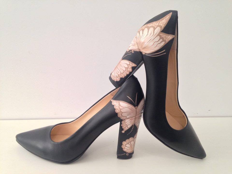 Pantofi Pictati P135 - orice culoare