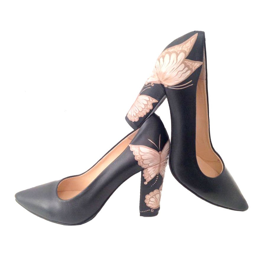 Pantofi Pictati P135 - orice culoare