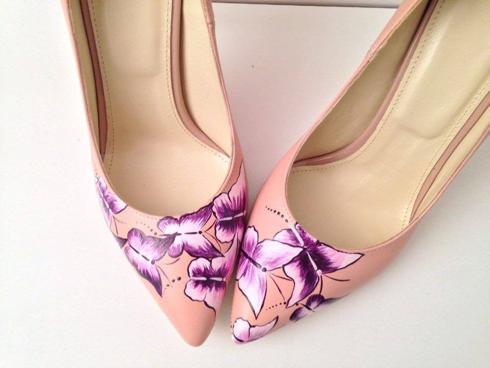 Pantofi Pictati P137 - orice culoare