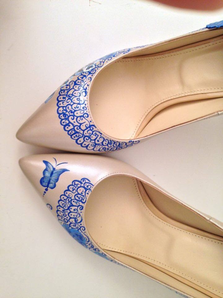 Pantofi Pictati P141 - orice culoare