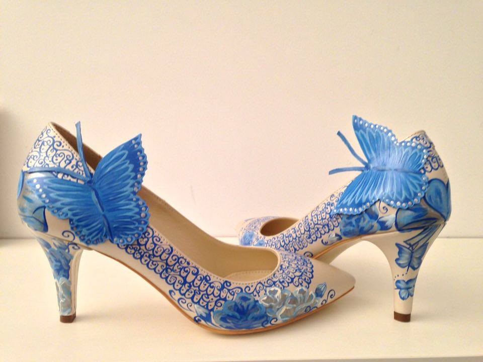 Pantofi Pictati P141 - orice culoare