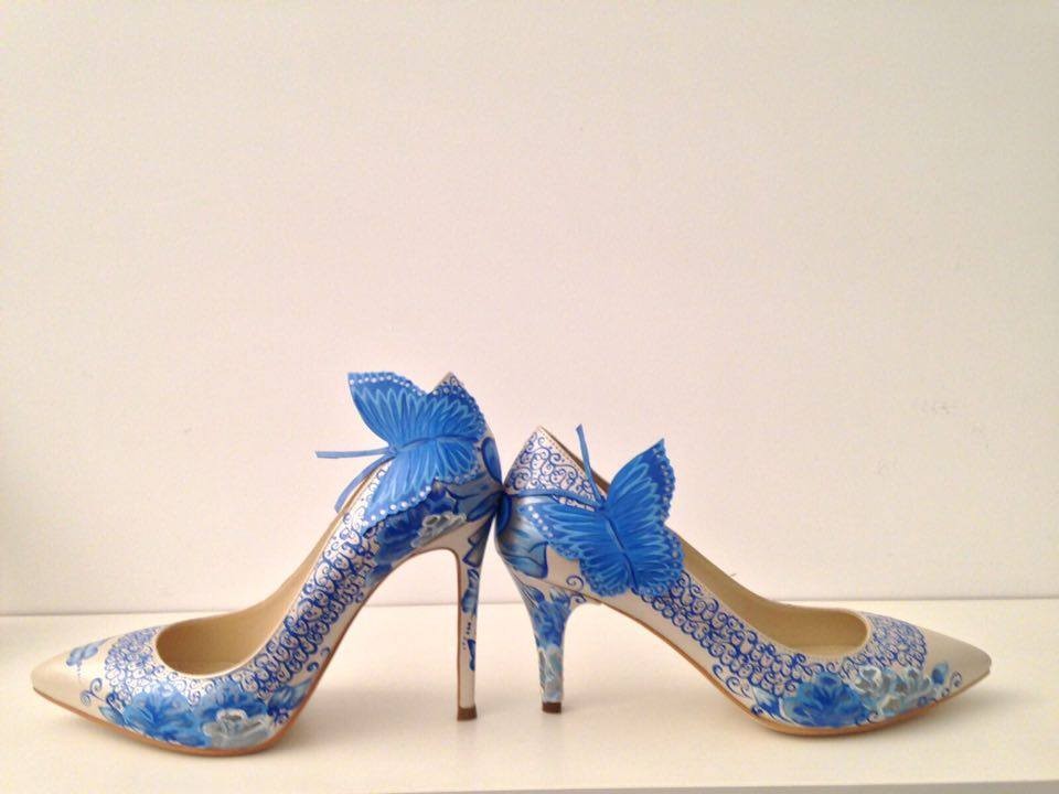Pantofi Pictati P141 - orice culoare