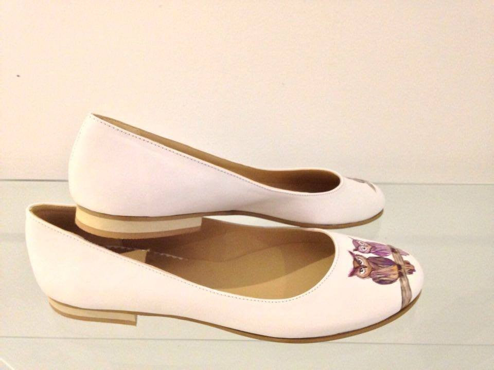 Balerini Pictati P143 - orice culoare