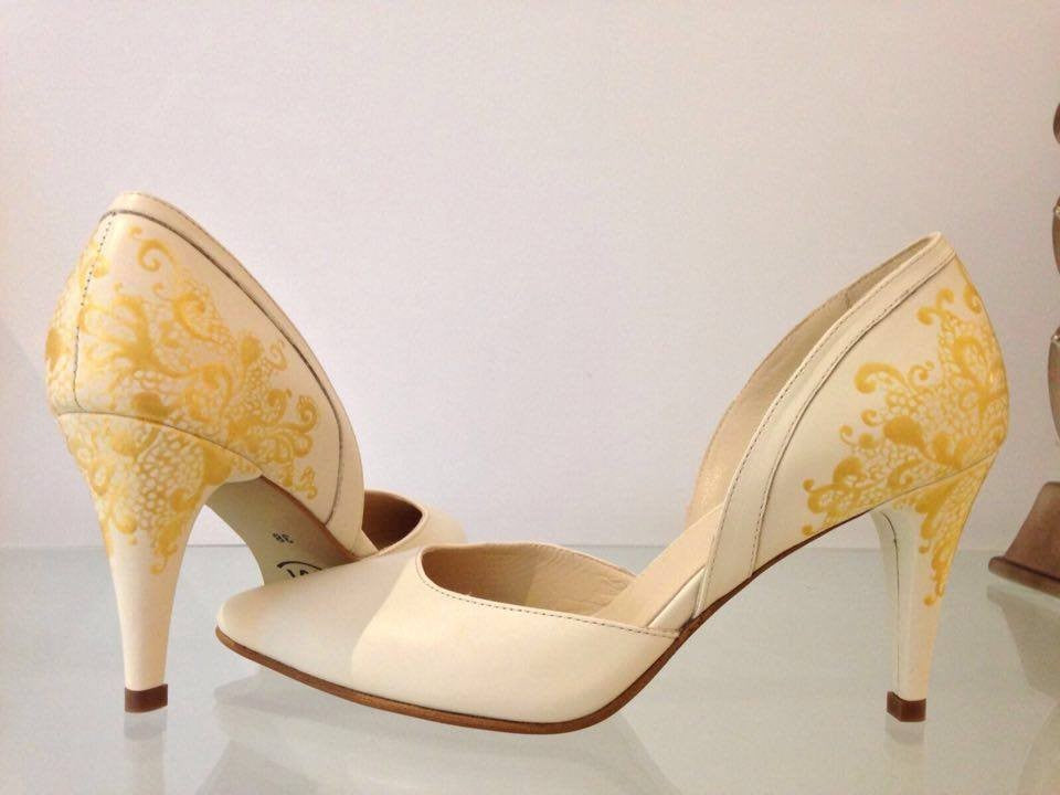 Pantofi Pictati P145 - orice culoare