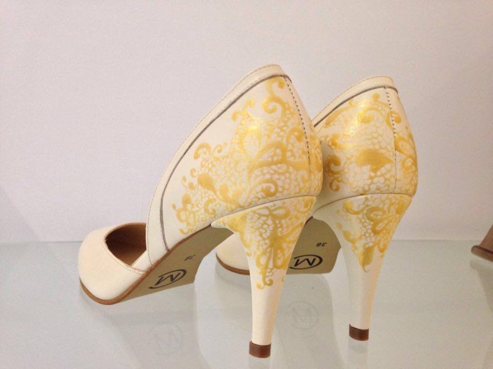 Pantofi Pictati P145 - orice culoare
