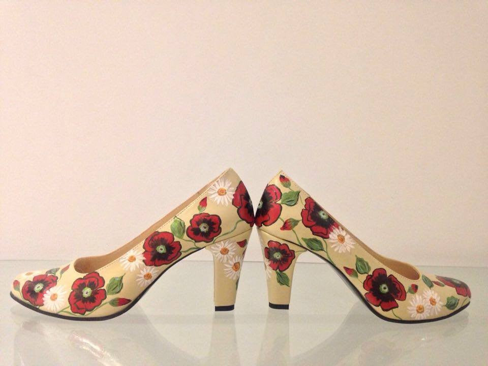 Pantofi Pictati P146 - orice culoare