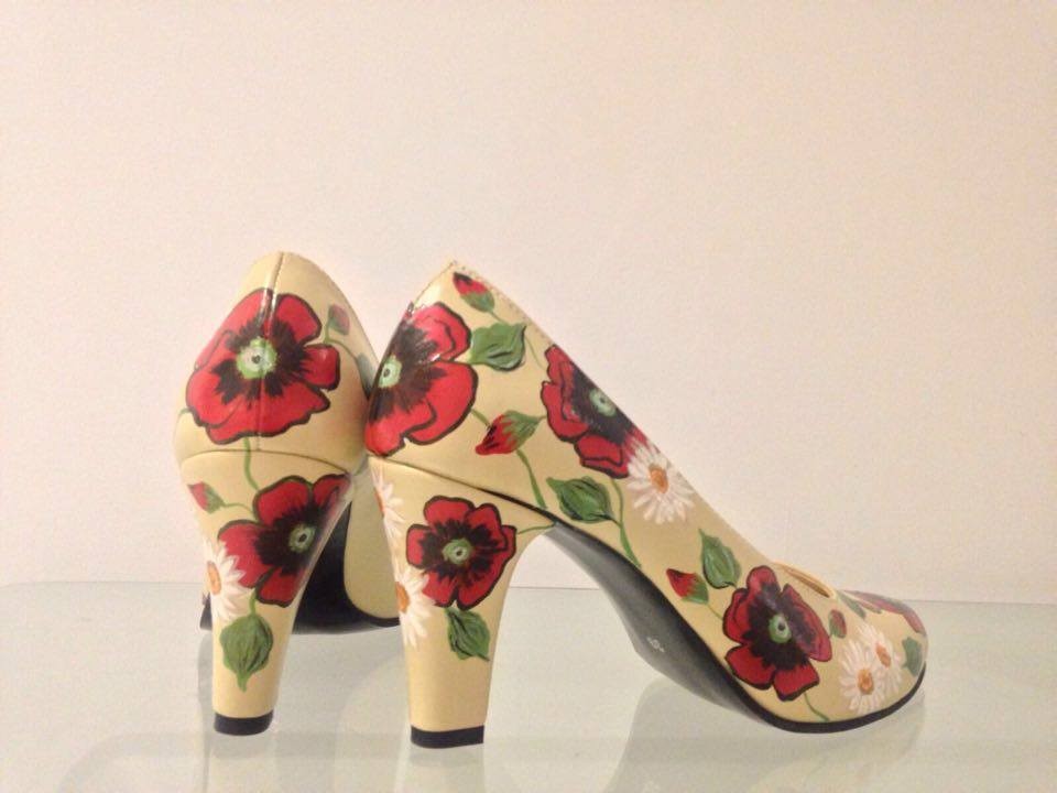 Pantofi Pictati P146 - orice culoare