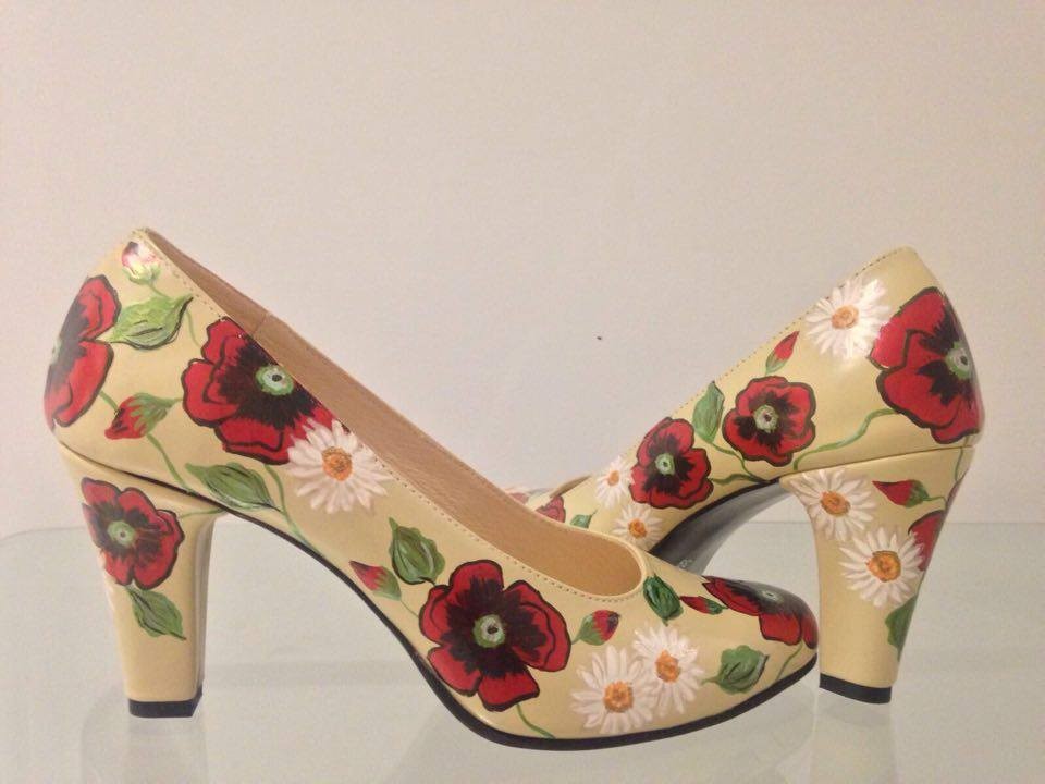 Pantofi Pictati P146 - orice culoare