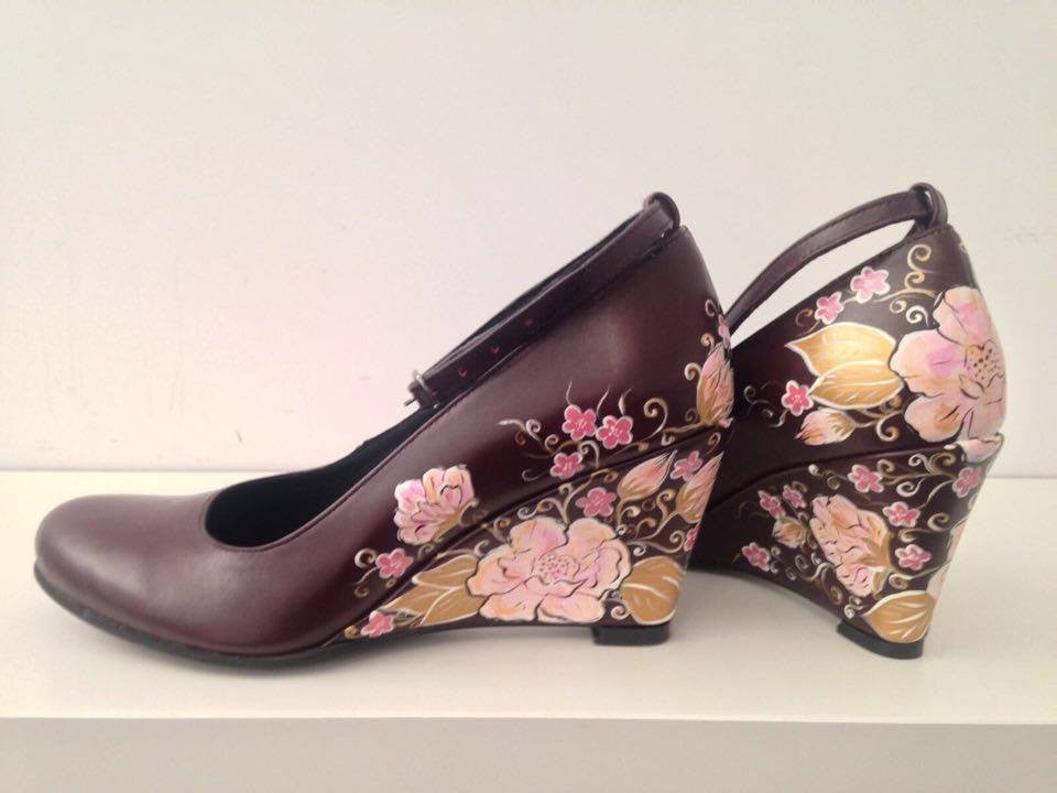 Pantofi Pictati P148 - orice culoare