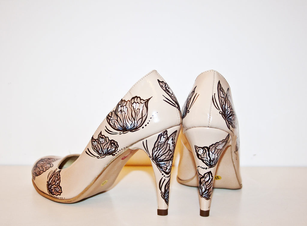 Pantofi Pictati P151 - orice culoare