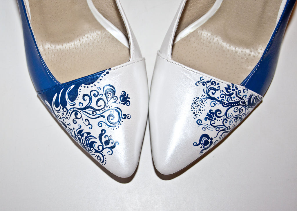 Pantofi Pictati P154 - orice culoare