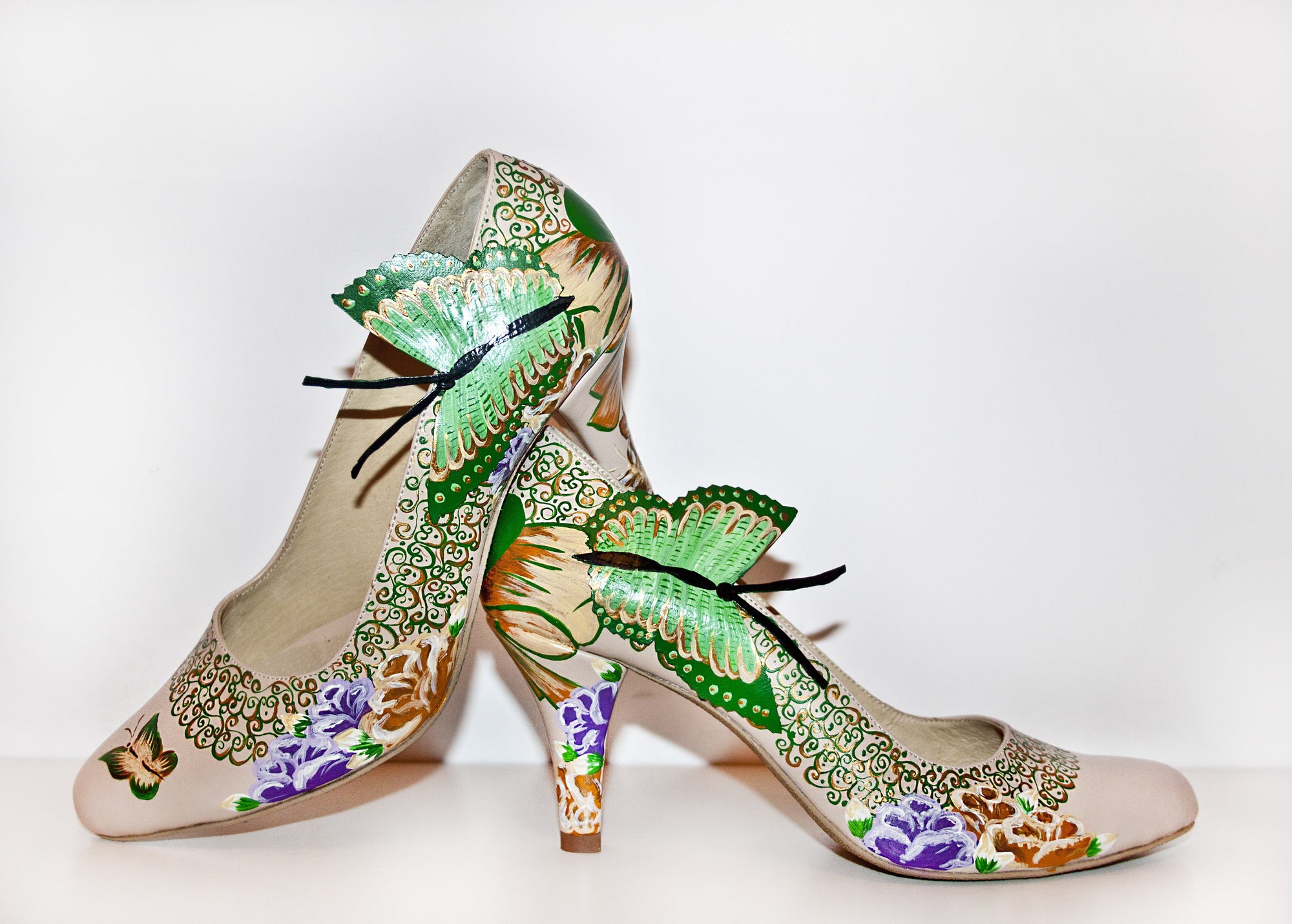 Pantofi Pictati P158 - orice culoare