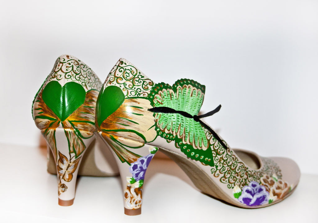 Pantofi Pictati P158 - orice culoare