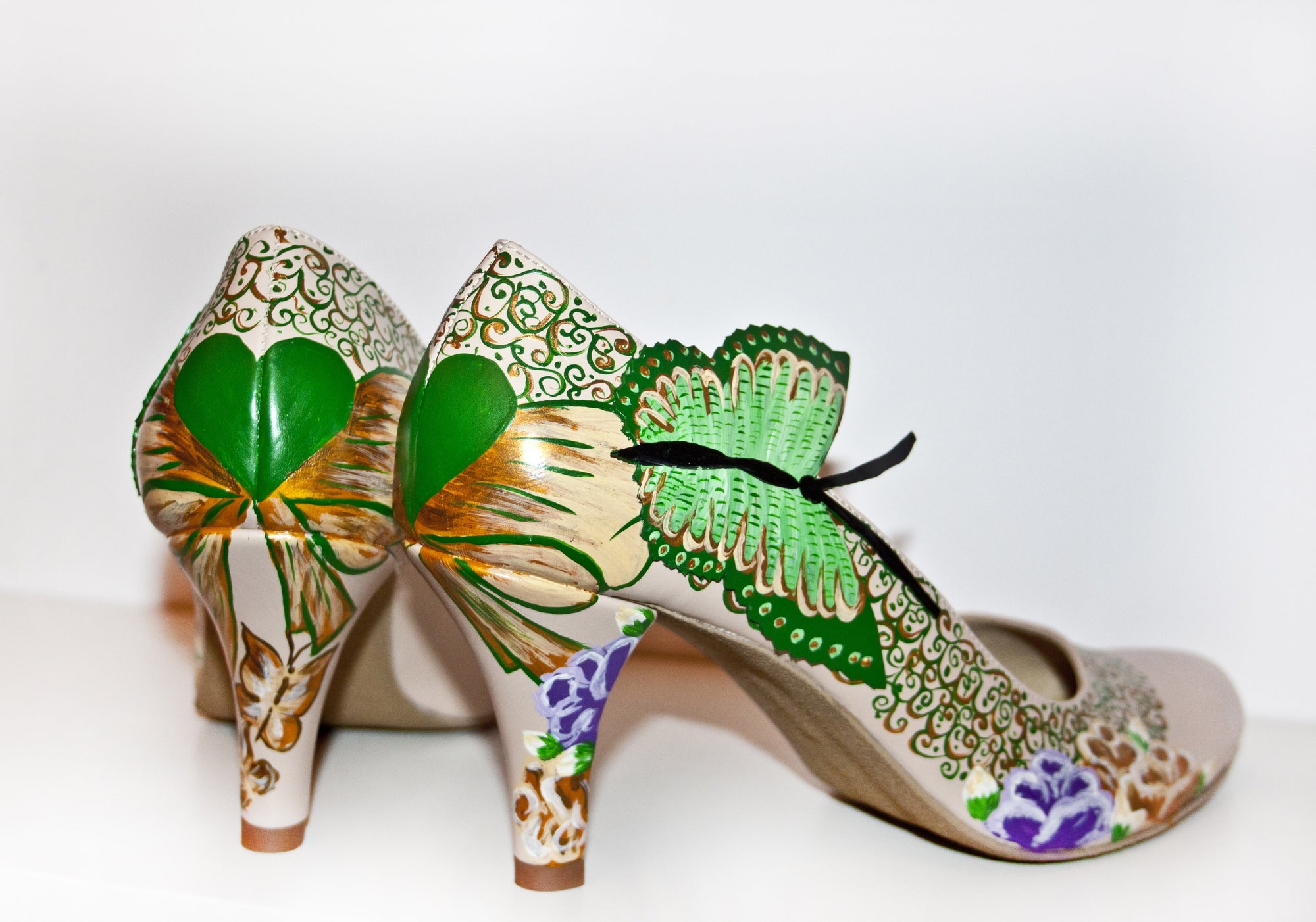 Pantofi Pictati P158 - orice culoare